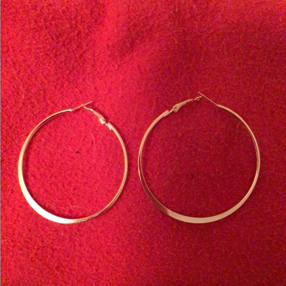 Gold Hoop Earrings